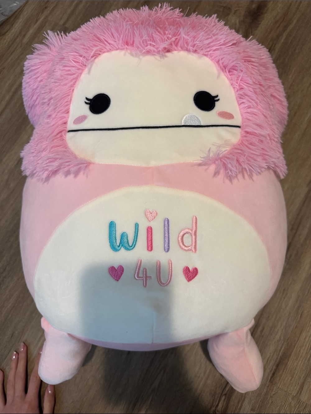 Plush Pink 'Wild 4U' Kids Stuffed Toy - Soft Cuddly Companion
